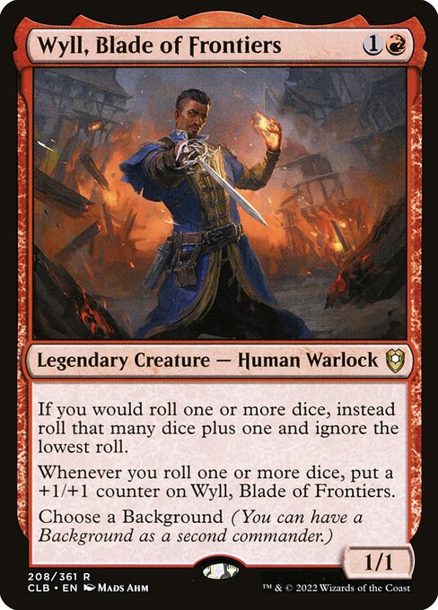 Wyll, Blade of Frontiers (Commander Legends: Battle for Baldur's Gate #208)