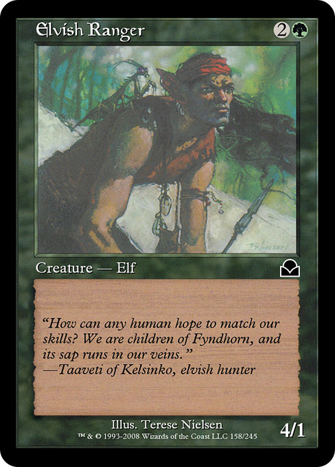 Elvish Ranger (Masters Edition II #158)