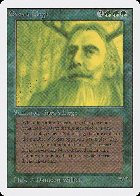 Gaea's Liege (Unlimited Edition #197)
