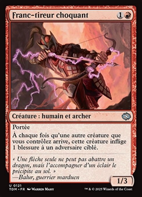 Franc-tireur choquant