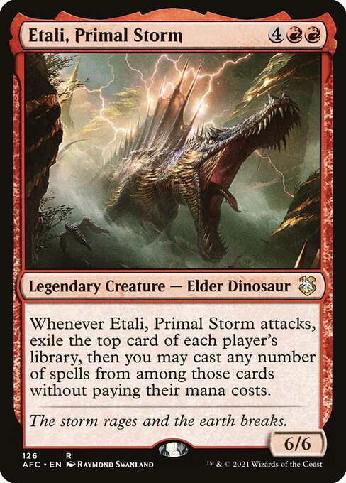 Etali, Primal Storm (Forgotten Realms Commander #126)