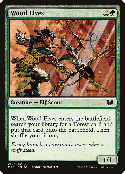 Wood Elves (Commander 2015 #212)