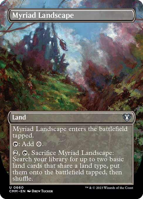 Myriad Landscape (Commander Masters #660)