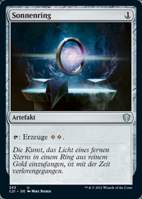 Sol Ring (Commander 2021 #263)