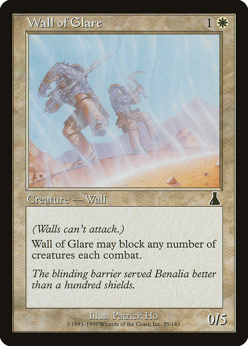 Wall of Glare (Urza's Destiny #25)