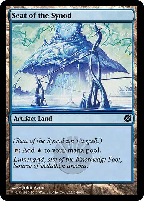 Seat of the Synod (Duel Decks: Mirrodin Pure vs. New Phyrexia #40)