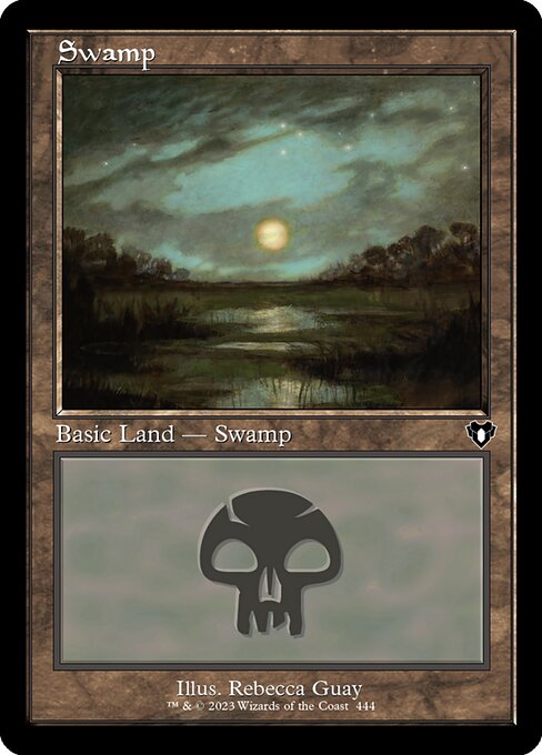 Swamp (444) (Retro Frame)