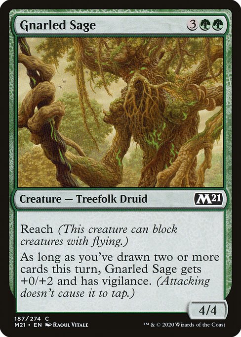 Gnarled Sage (Core Set 2021 #187)
