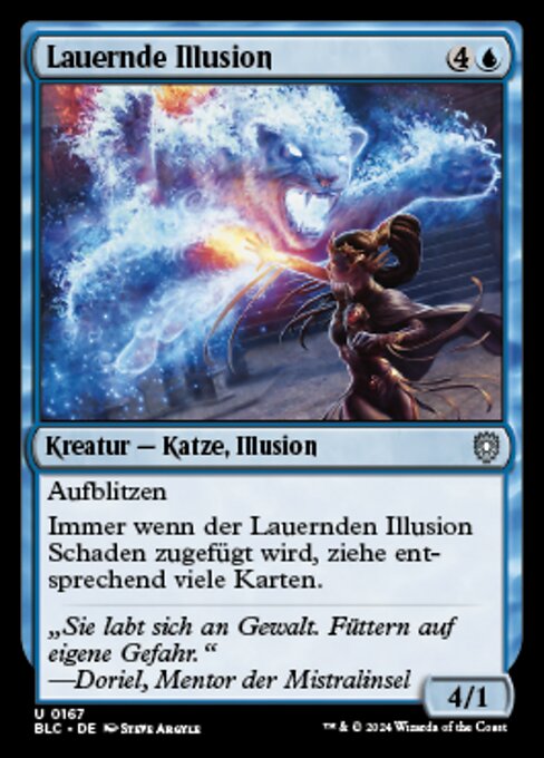 Lauernde Illusion