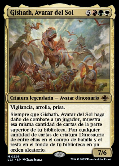 Gishath, Sun's Avatar (The Lost Caverns of Ixalan #229)