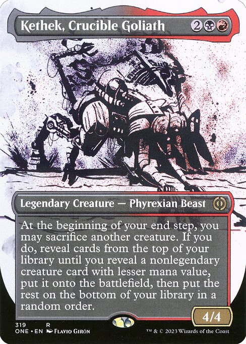 Kethek, Crucible Goliath (Phyrexia: All Will Be One #319)