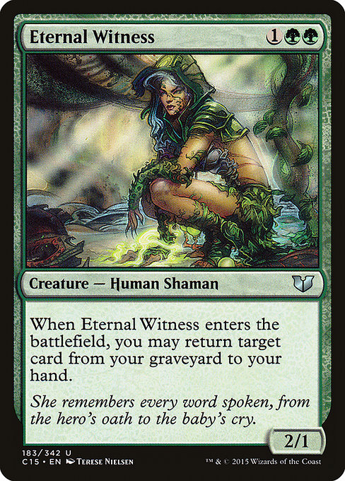 Eternal Witness (Commander 2015 #183)