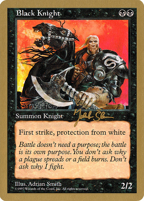 Black Knight (World Championship Decks 1997 #js143)