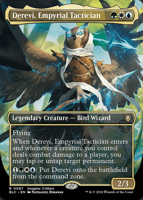 Derevi, Empyrial Tactician (Borderless)