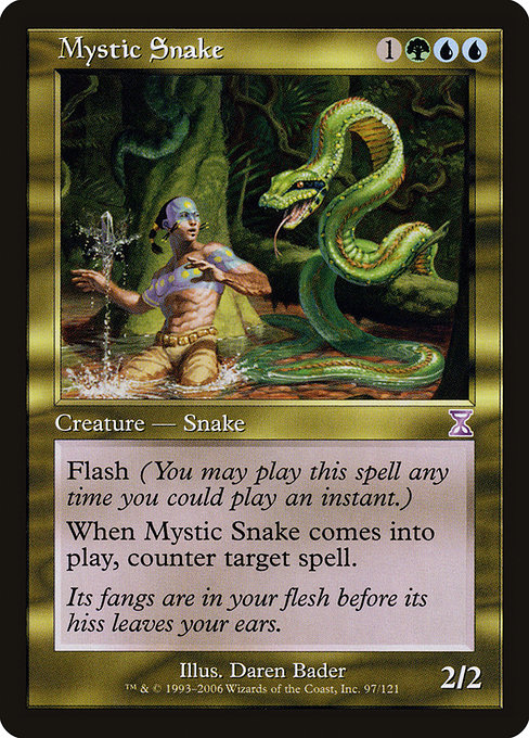 Mystic Snake (Time Spiral Timeshifted #97)