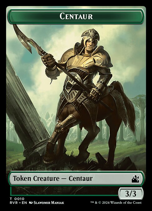 Centaur (Ravnica Remastered Tokens #10)