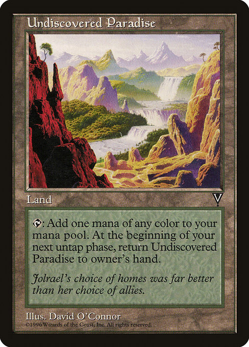 Undiscovered Paradise card image