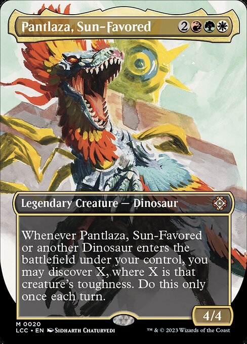 Pantlaza, Sun-Favored (The Lost Caverns of Ixalan Commander #20)