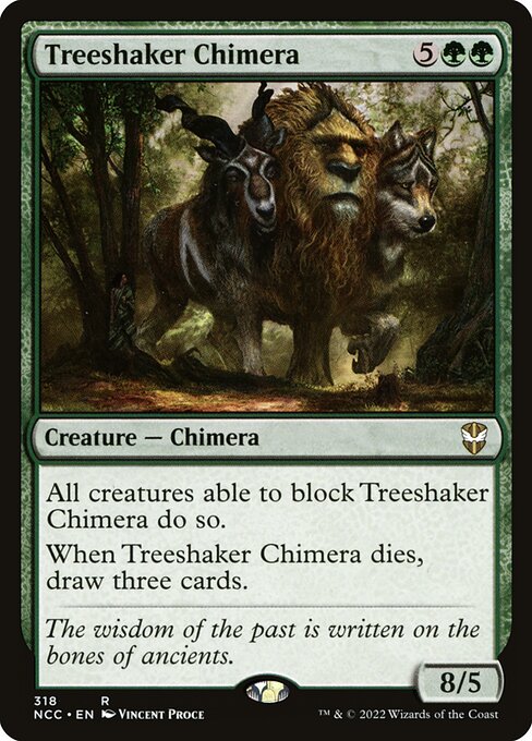 Treeshaker Chimera (New Capenna Commander #318)