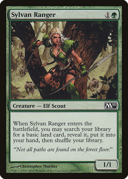 Sylvan Ranger (Magic 2011 #198)