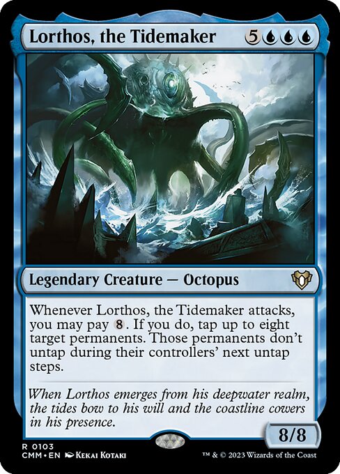 Lorthos, the Tidemaker (Commander Masters #103)