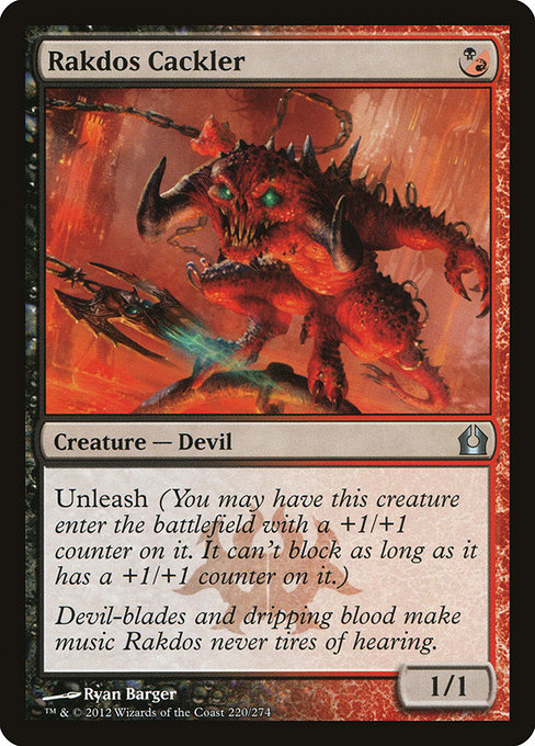 Rakdos Cackler (rtr) 220