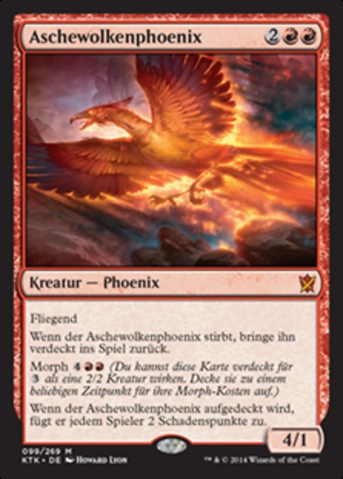 Ashcloud Phoenix (Khans of Tarkir #99)