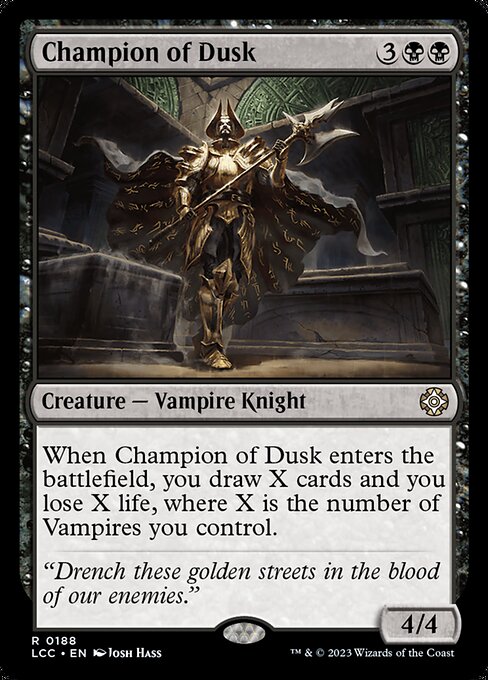 Champion of Dusk (lcc) 188