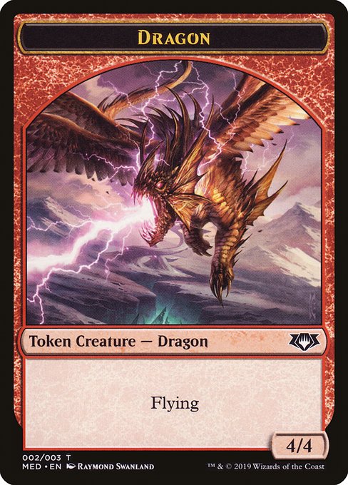 Dragon (Mythic Edition Tokens #W2)