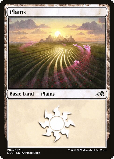 Plains (Kamigawa: Neon Dynasty #283)