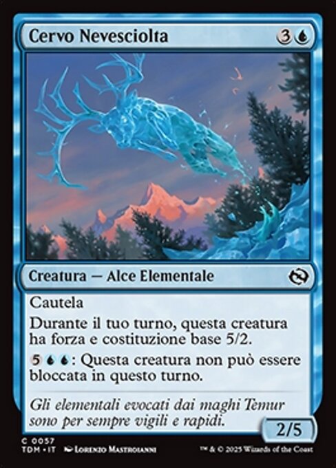 Cervo Nevesciolta