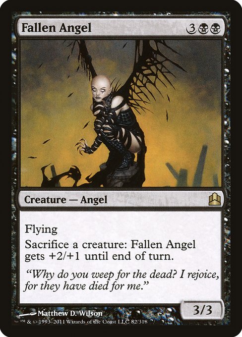 Fallen Angel (Commander 2011 #82)