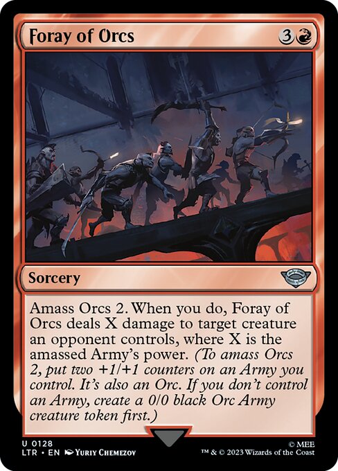 Foray of Orcs (ltr) 128 Foray of Orcs (ltr) 128