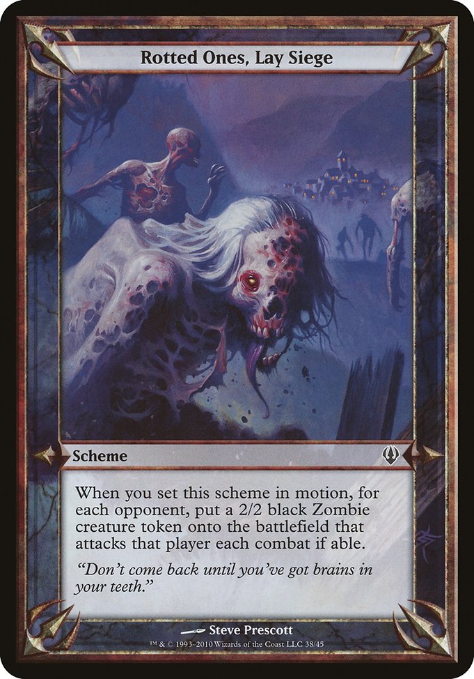 Rotted Ones, Lay Siege card image