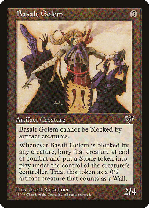 Basalt Golem (Mirage #294)