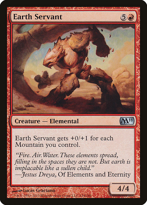Earth Servant (Magic 2011 #134)