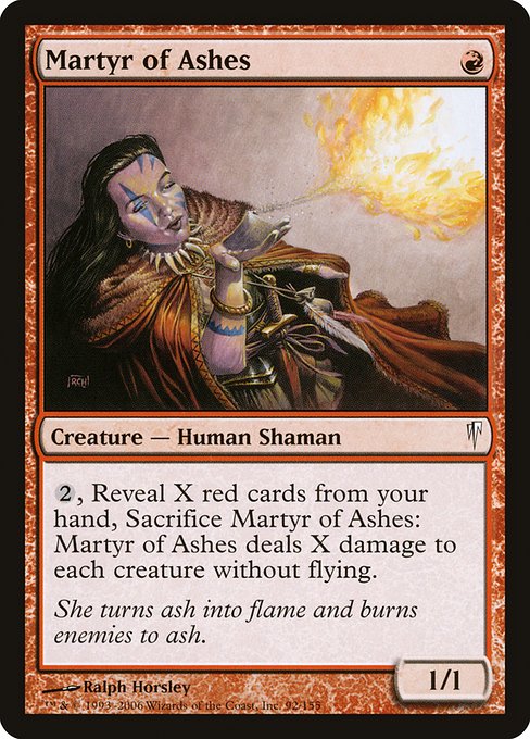 Martyre aux cendres|Martyr of Ashes