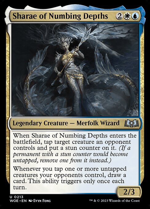 Sharae of Numbing Depths (Wilds of Eldraine #213)