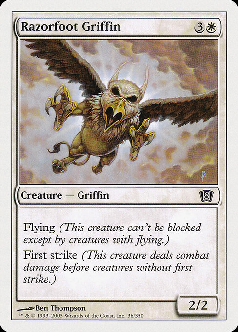 Razorfoot Griffin (Eighth Edition #36)