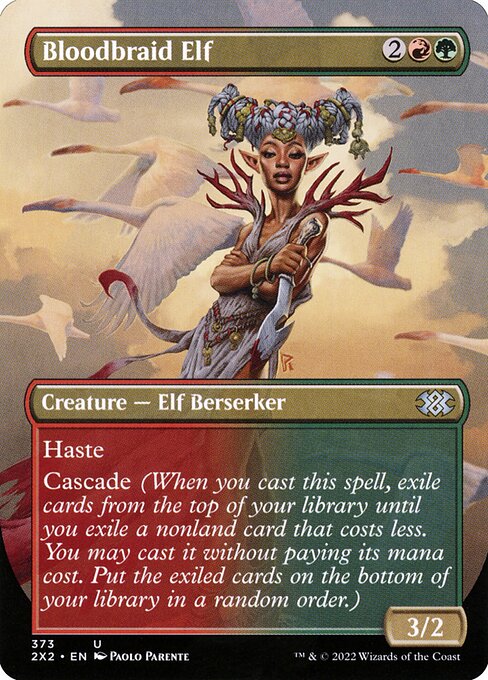 Bloodbraid Elf (Double Masters 2022 #373)