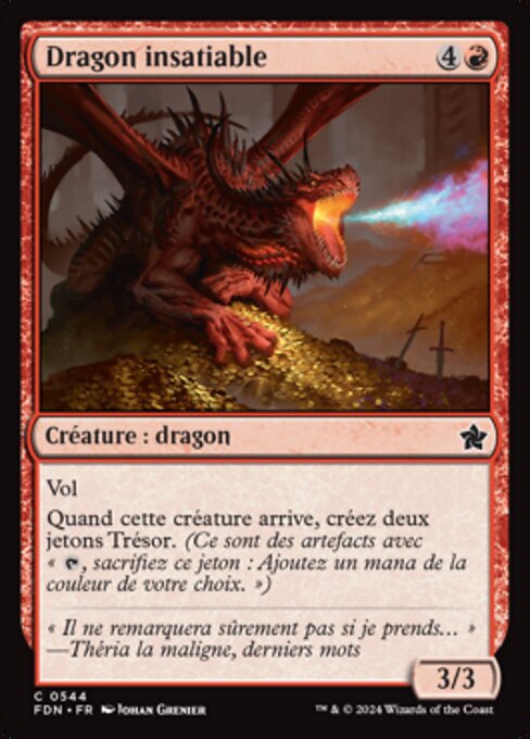 Rapacious Dragon (Foundations #544)