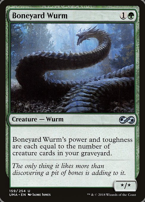 Boneyard Wurm (Ultimate Masters #159)