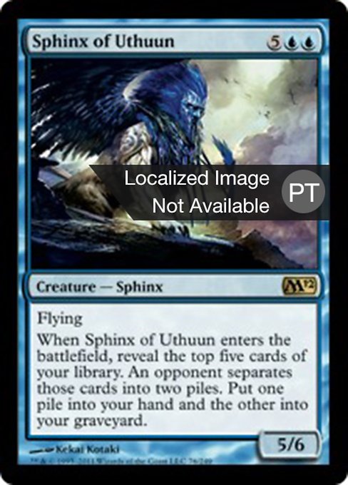 Sphinx of Uthuun (Magic 2012 #76)