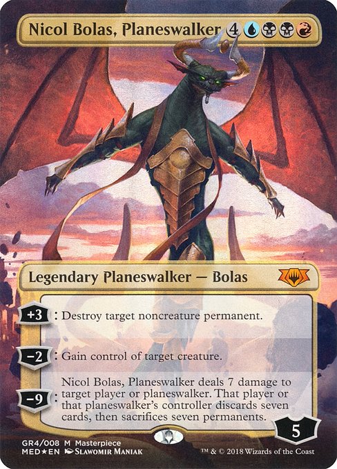 Nicol Bolas, Planeswalker (Mythic Edition #GR4)