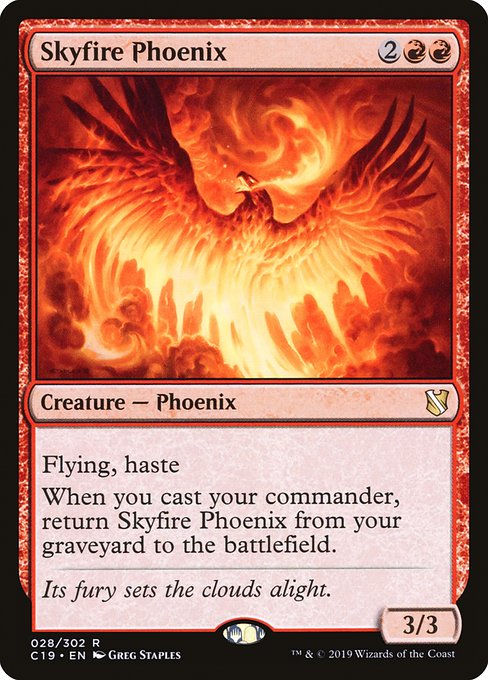 Skyfire Phoenix card image