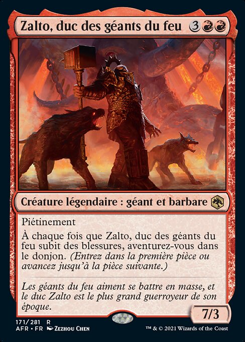 Zalto, Fire Giant Duke (Adventures in the Forgotten Realms #171)