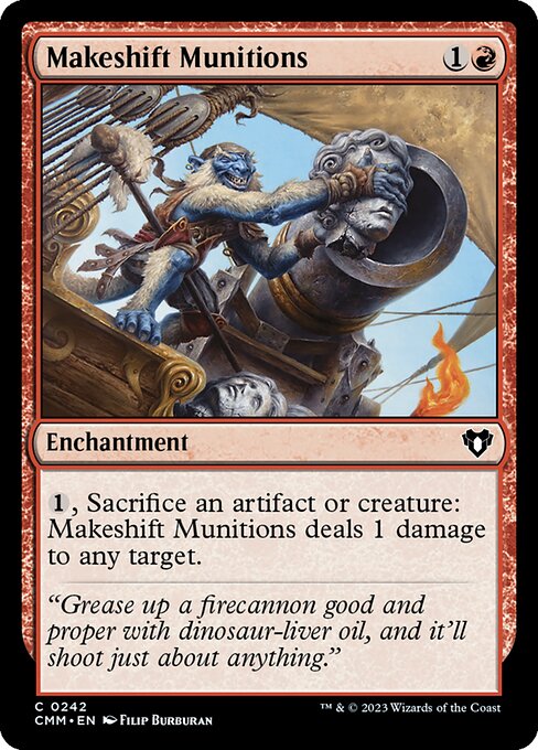 Makeshift Munitions (Commander Masters #242)