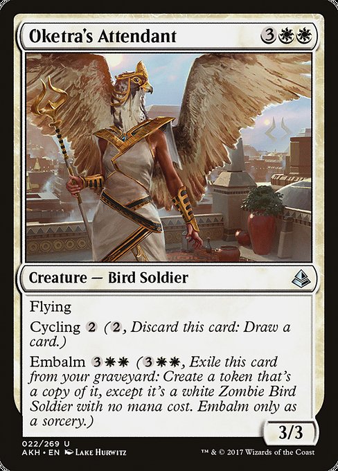 Oketra's Attendant (Amonkhet #22)