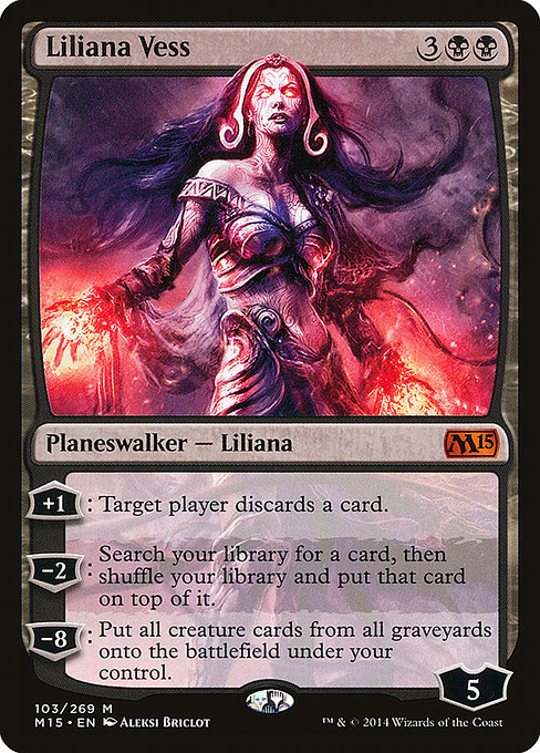 Liliana Vess (Magic 2015 #103)