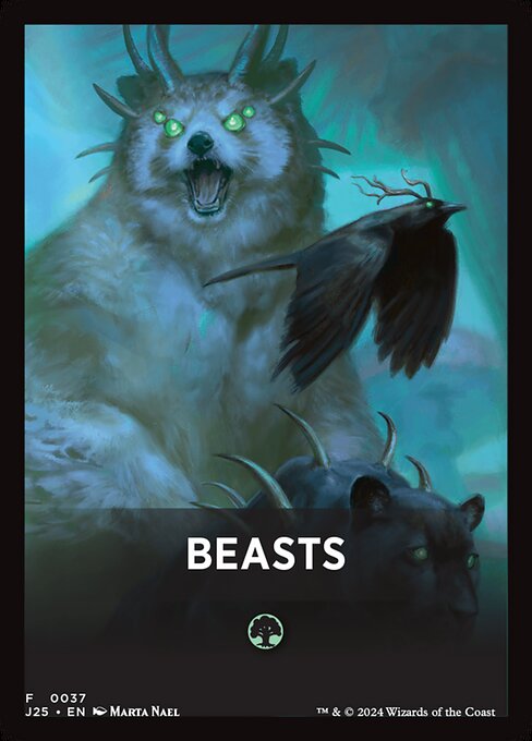 Beasts (Foundations Jumpstart Front Cards #37)